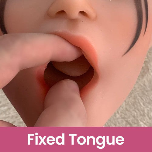Irontech(Silicone) |Extra Head Fixed Tongue Upgrade (Not to Be Sold Without Sex Doll)