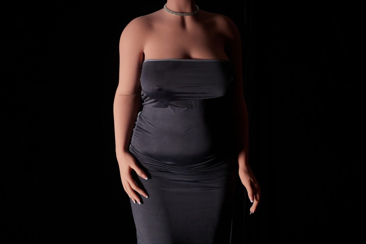 H74#Torso(Black): Climax Doll Sex Doll Torso
