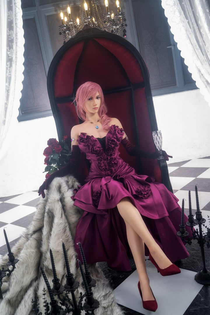 Thunder: 171cm G-cup Anime Silicone Sex Doll-Game Lady