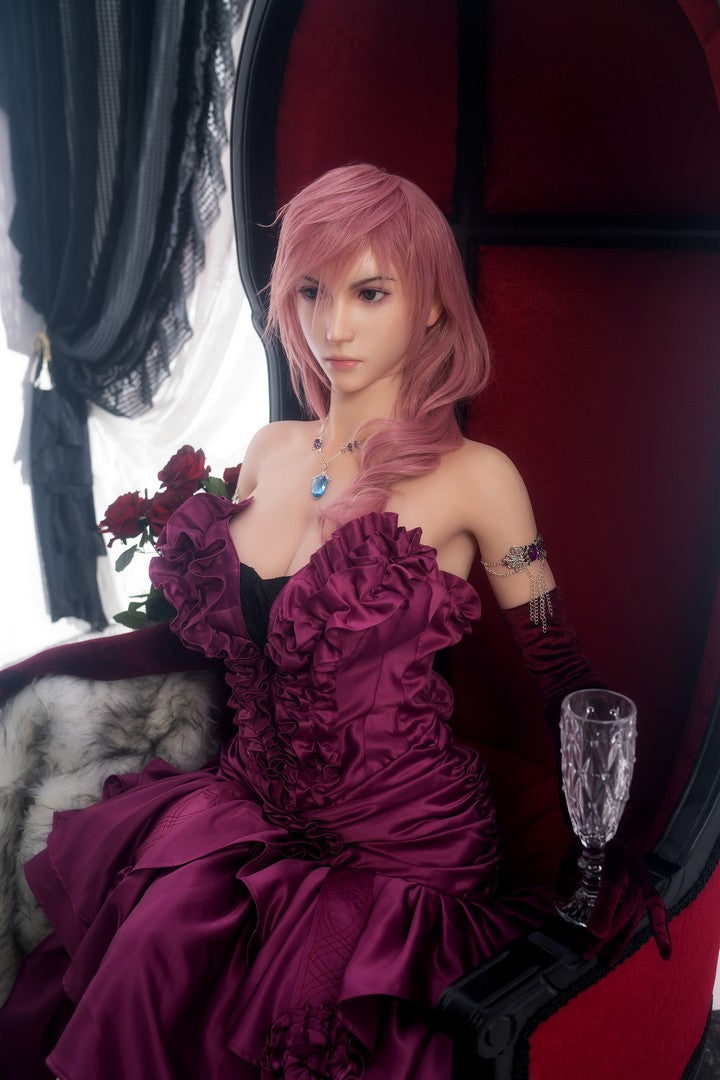Thunder: 171cm G-cup Anime Silicone Sex Doll-Game Lady
