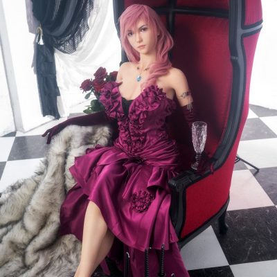 Thunder: 171cm G-cup Anime Silicone Sex Doll-Game Lady