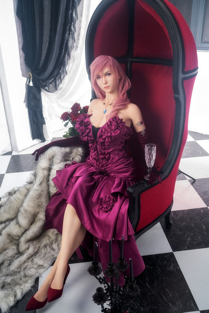 Thunder: 171cm G-cup Anime Silicone Sex Doll-Game Lady