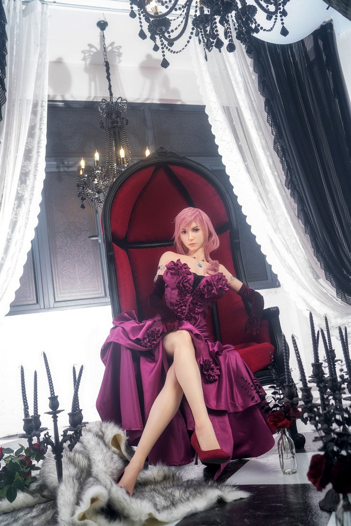Thunder: 171cm G-cup Anime Silicone Sex Doll-Game Lady