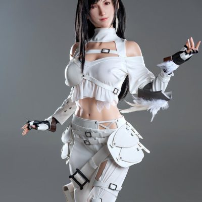 Tifa Smiley Face: 171cm G-Cup Anime Silicone Sex Doll-Game Lady